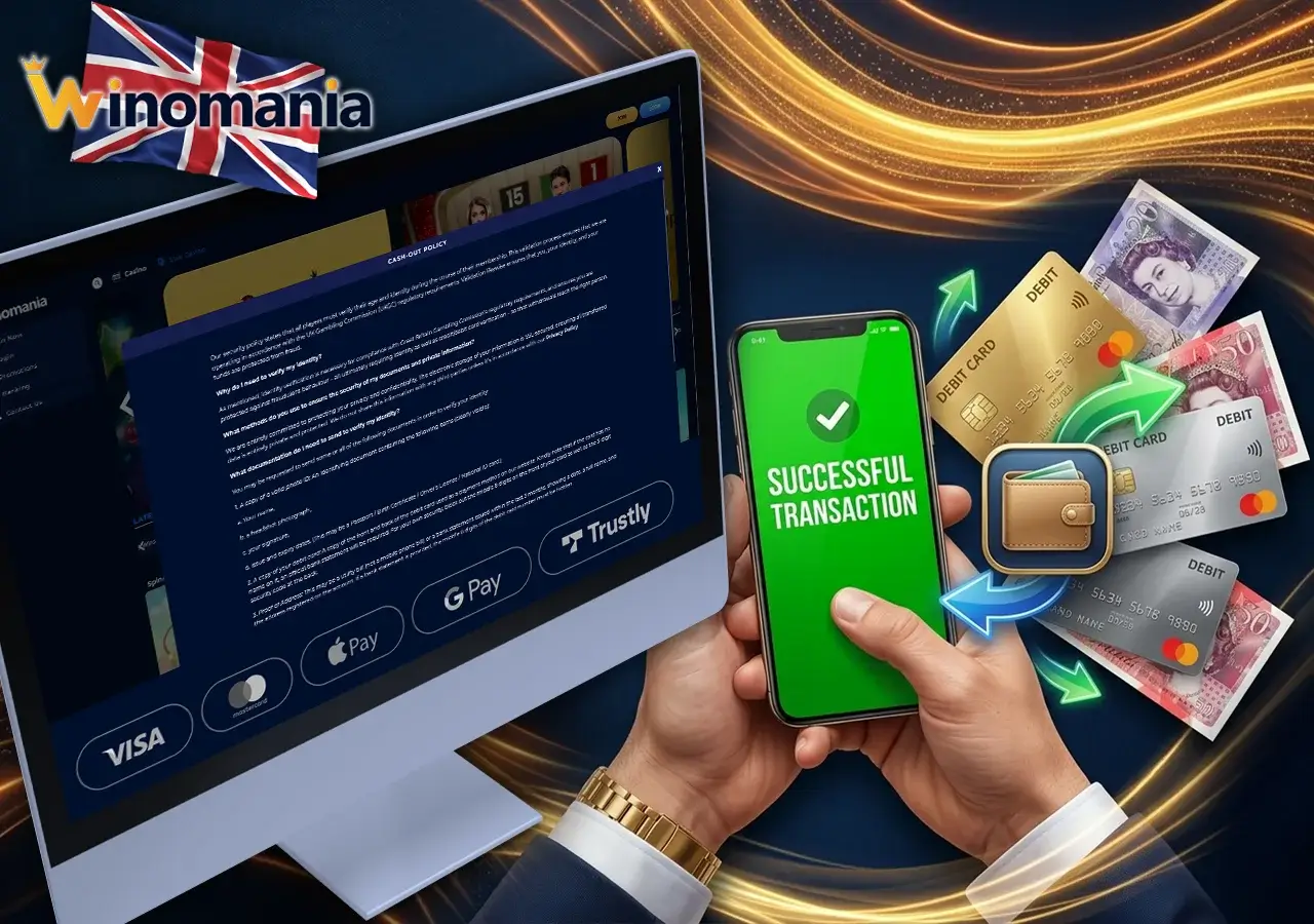 Fast deposit options and safe withdrawal payment methods in UK.