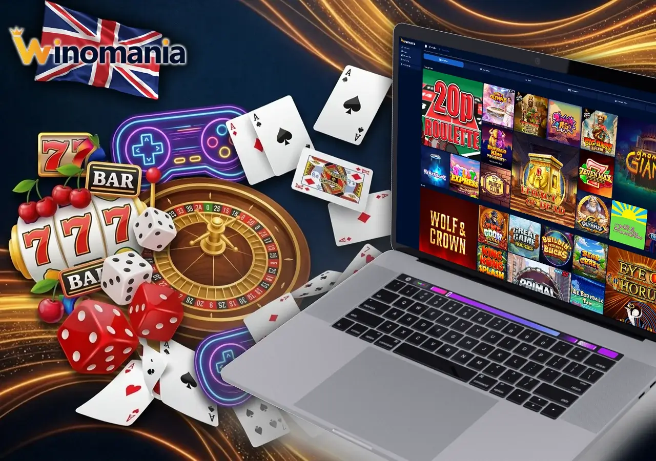 Comprehensive collection of online casino entertainment options and categories.