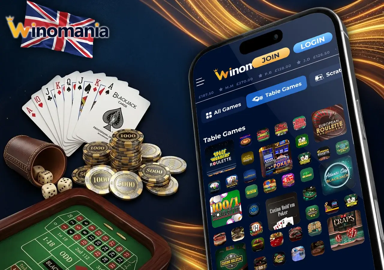Traditional card games and classic RNG roulette options for players.